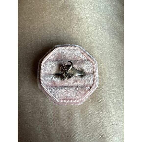 Sterling Cat Ring (5) - Picture 2 of 2